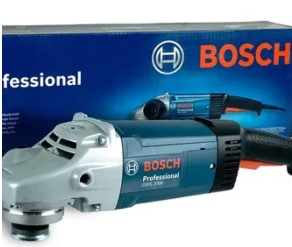 Bosch GWS 2000-180 Professional Angle Grinder – High Performance 180mm Grinder for Industrial Cutting, Grinding, and Fabrication Applications